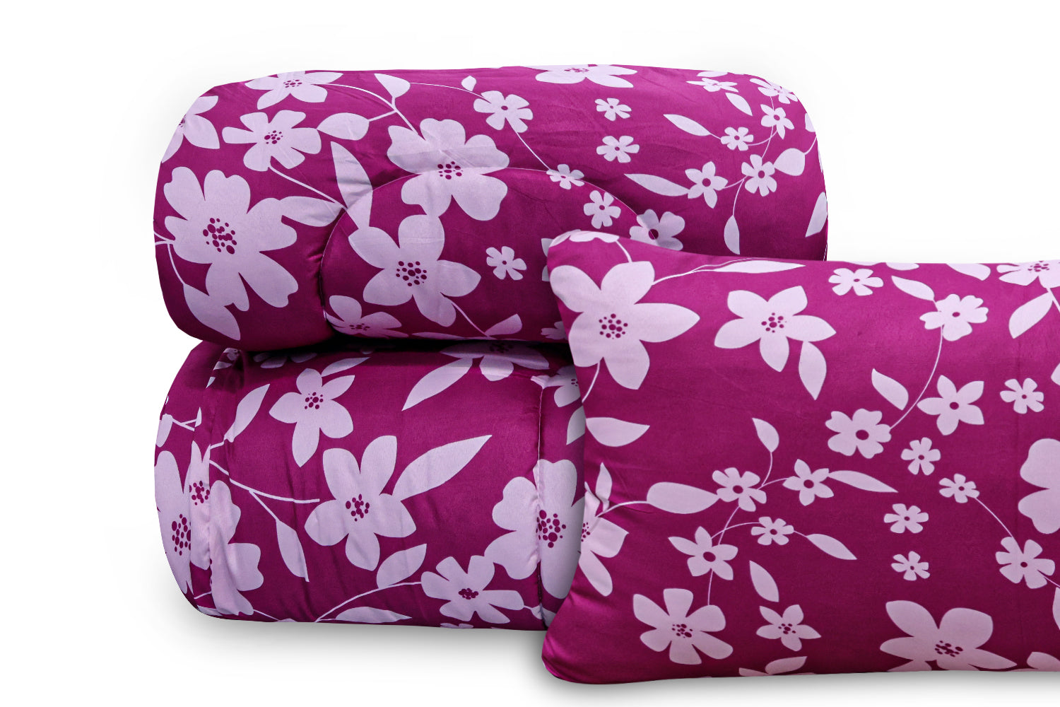 Abosbeet floral 3 Piece Comforter Set