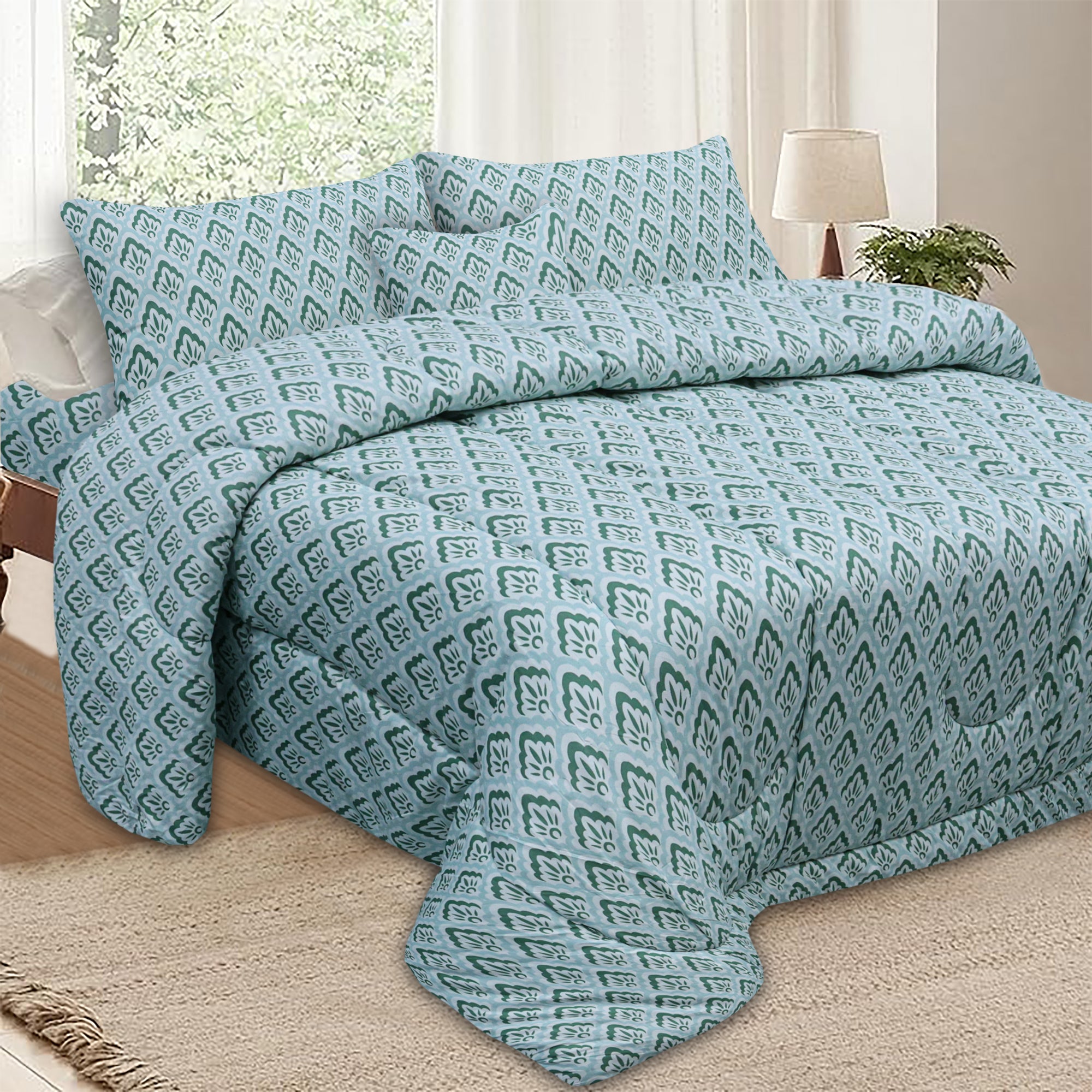 Brevard Poly 3 Piece Comforter Set