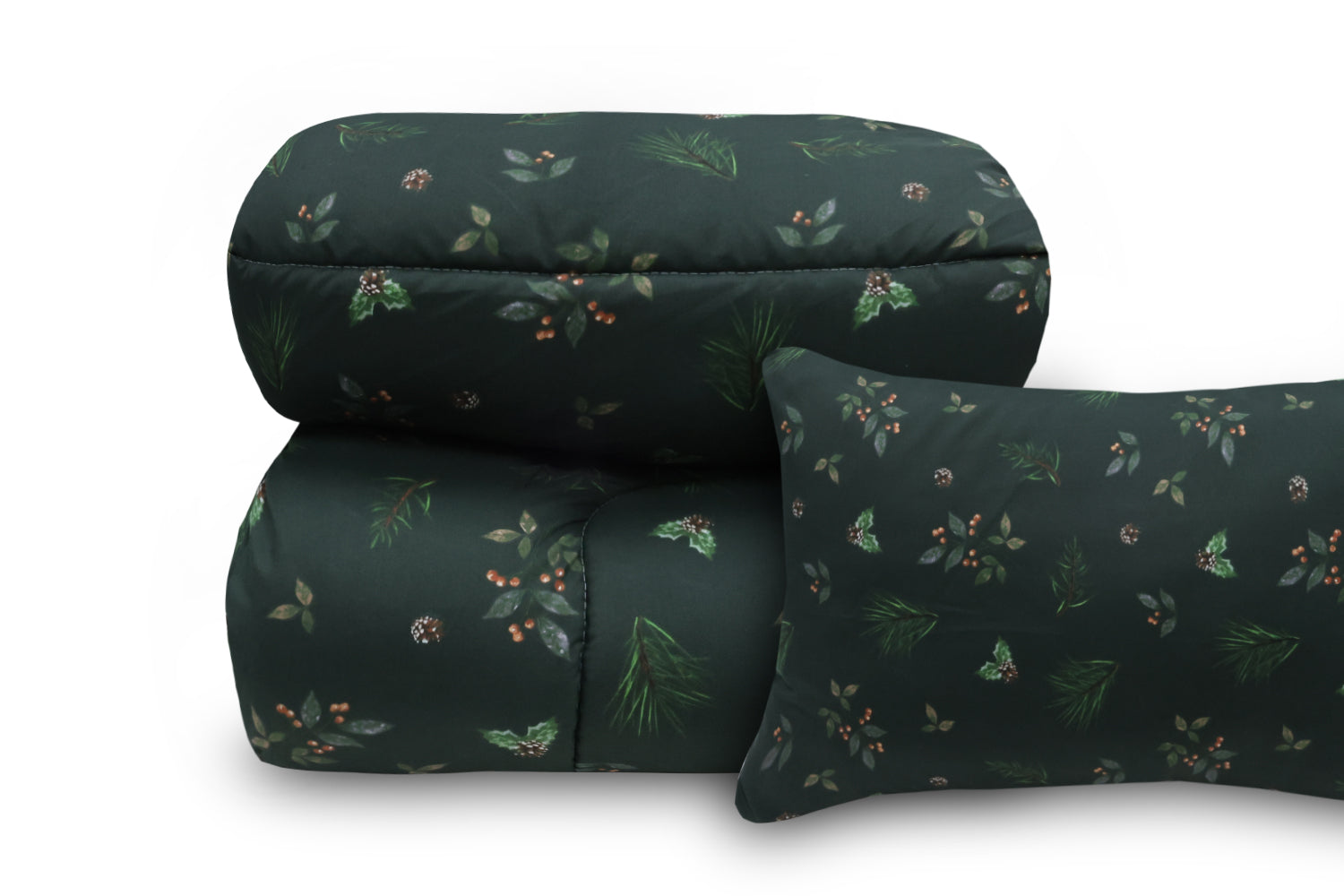 Emberald green 3 Piece Comforter Set