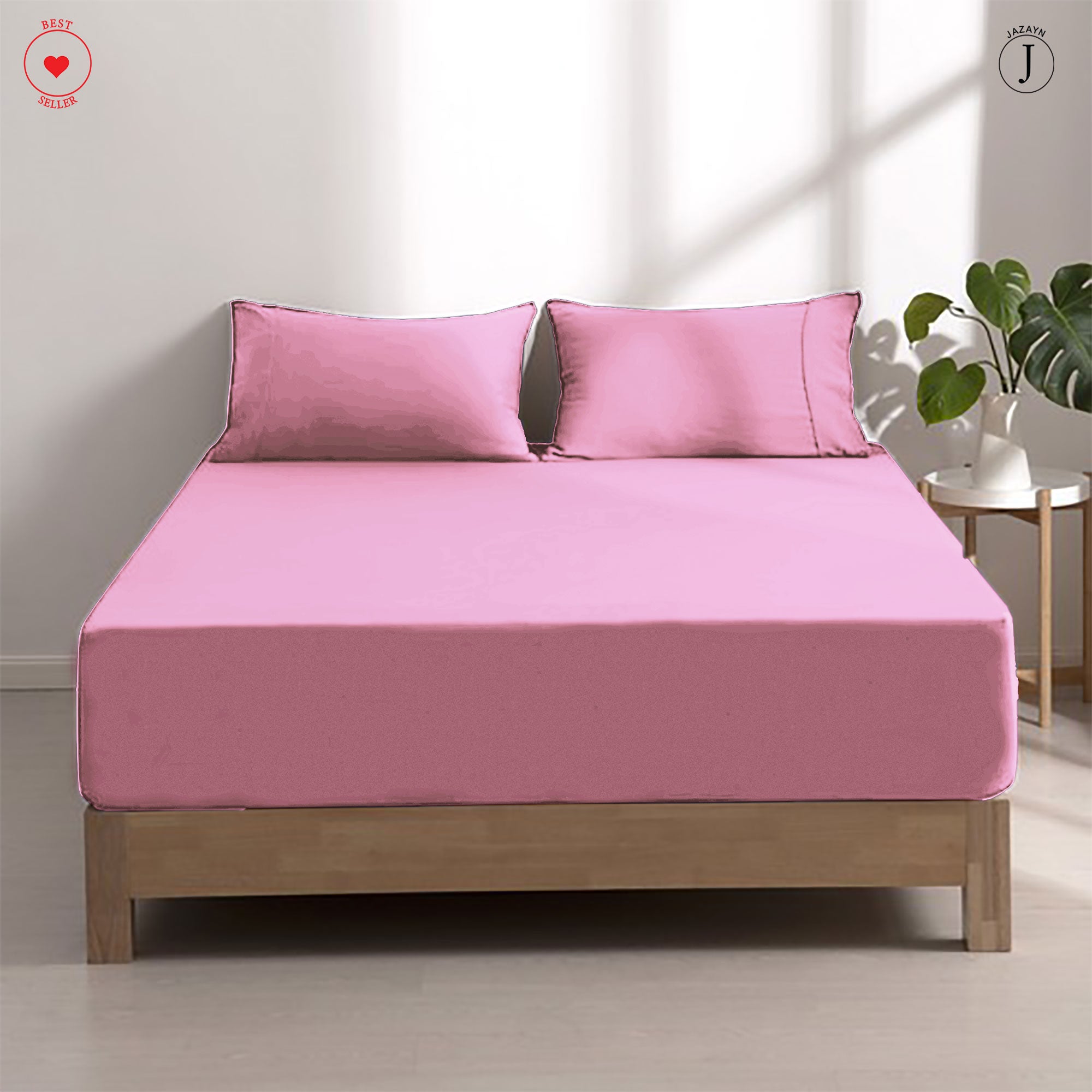 pink Waterproof Mattress Protector Cover