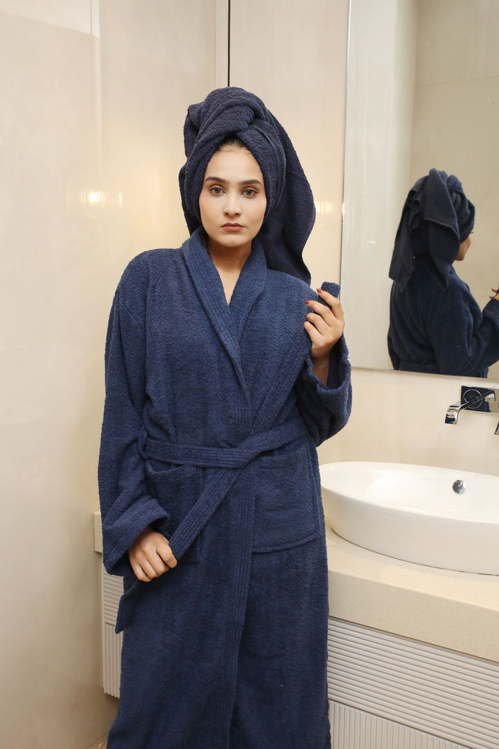Absobant bathrobe
Spa long bathrobe