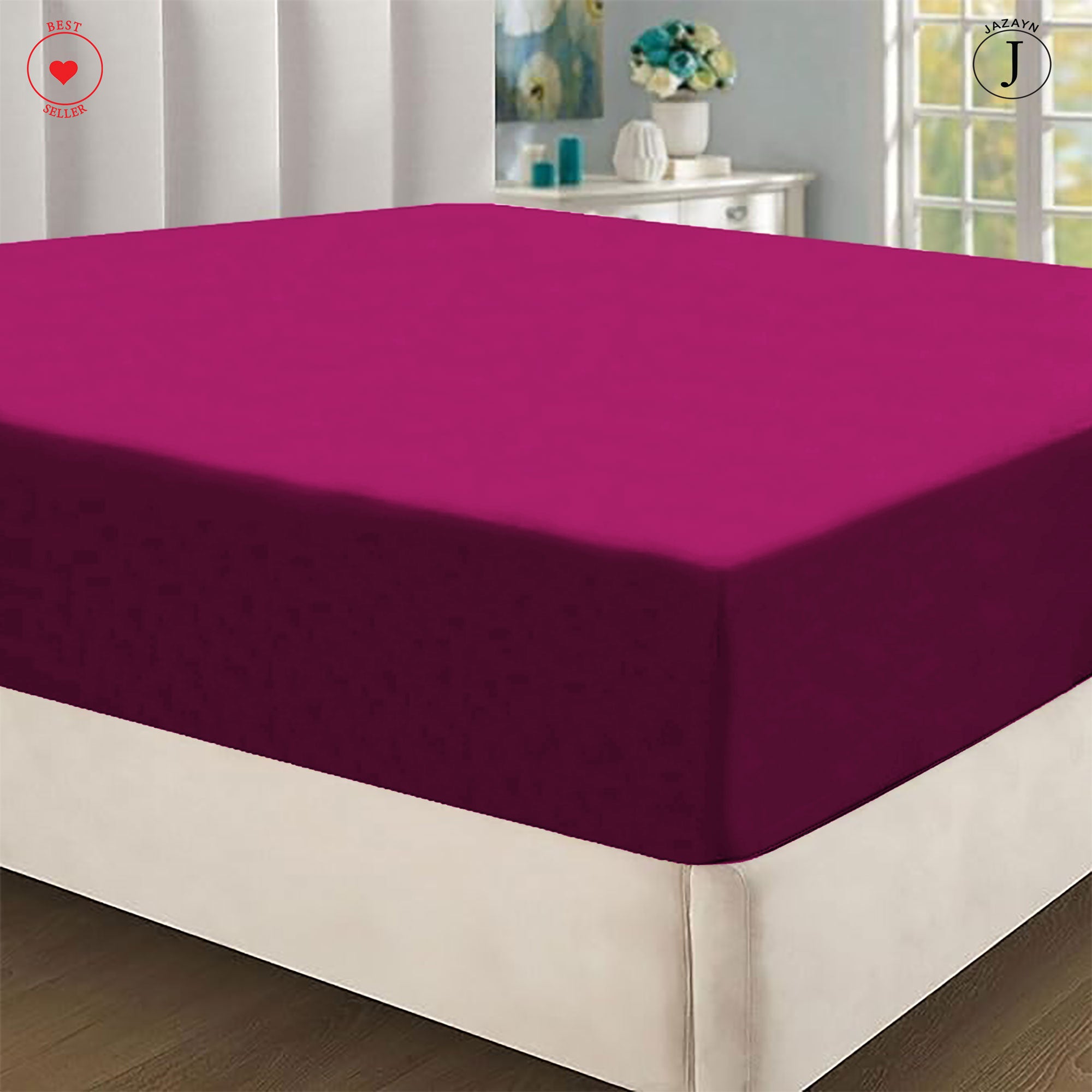 Purple Waterproof Mattress Protector Cover