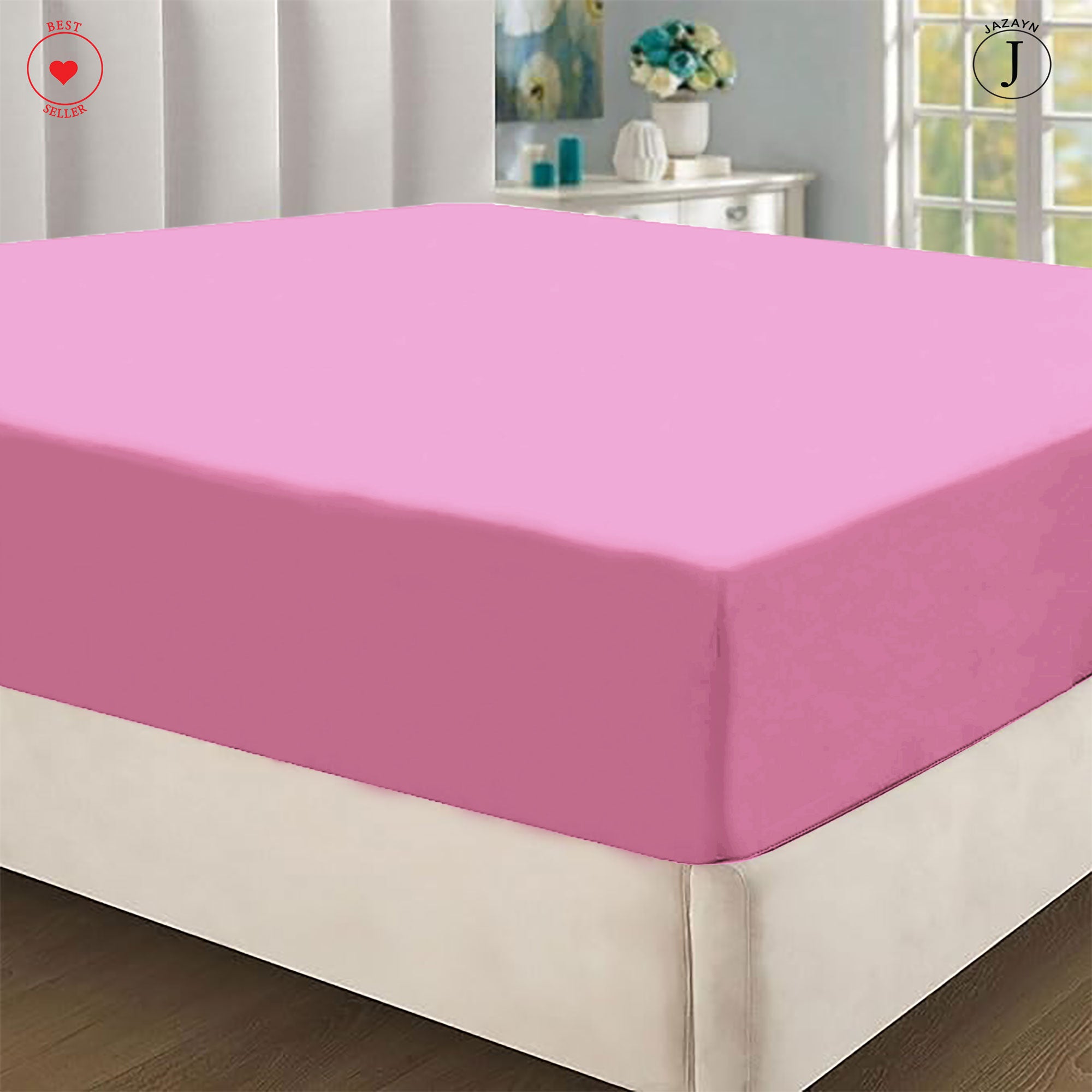 pink Waterproof Mattress Protector Cover