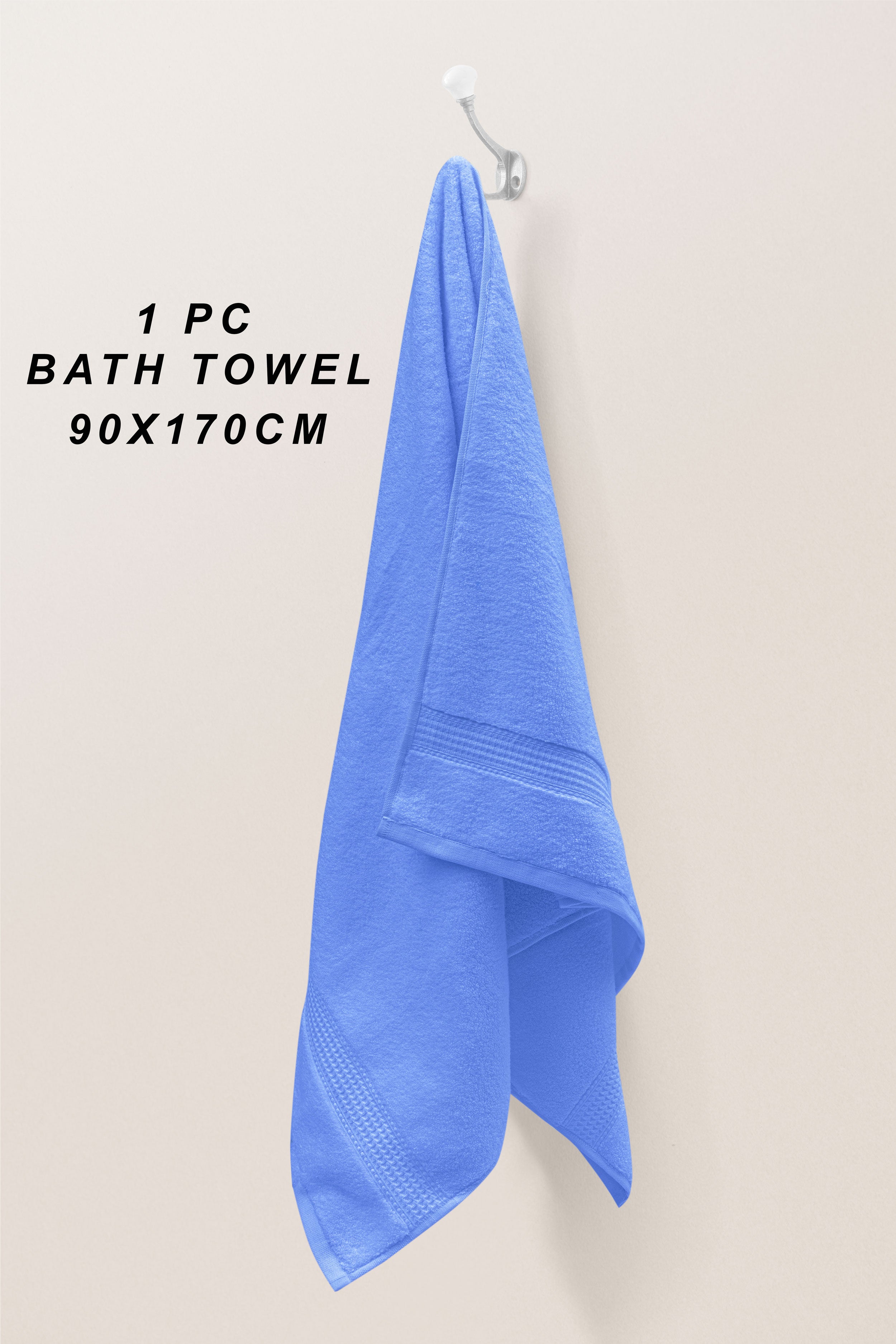 Luxury 100% Cotton Towel Sky Blue