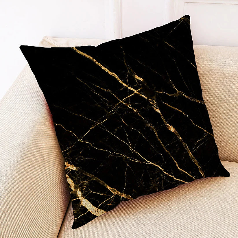 Marble Pattern Cushion Covers (Pack of 4)