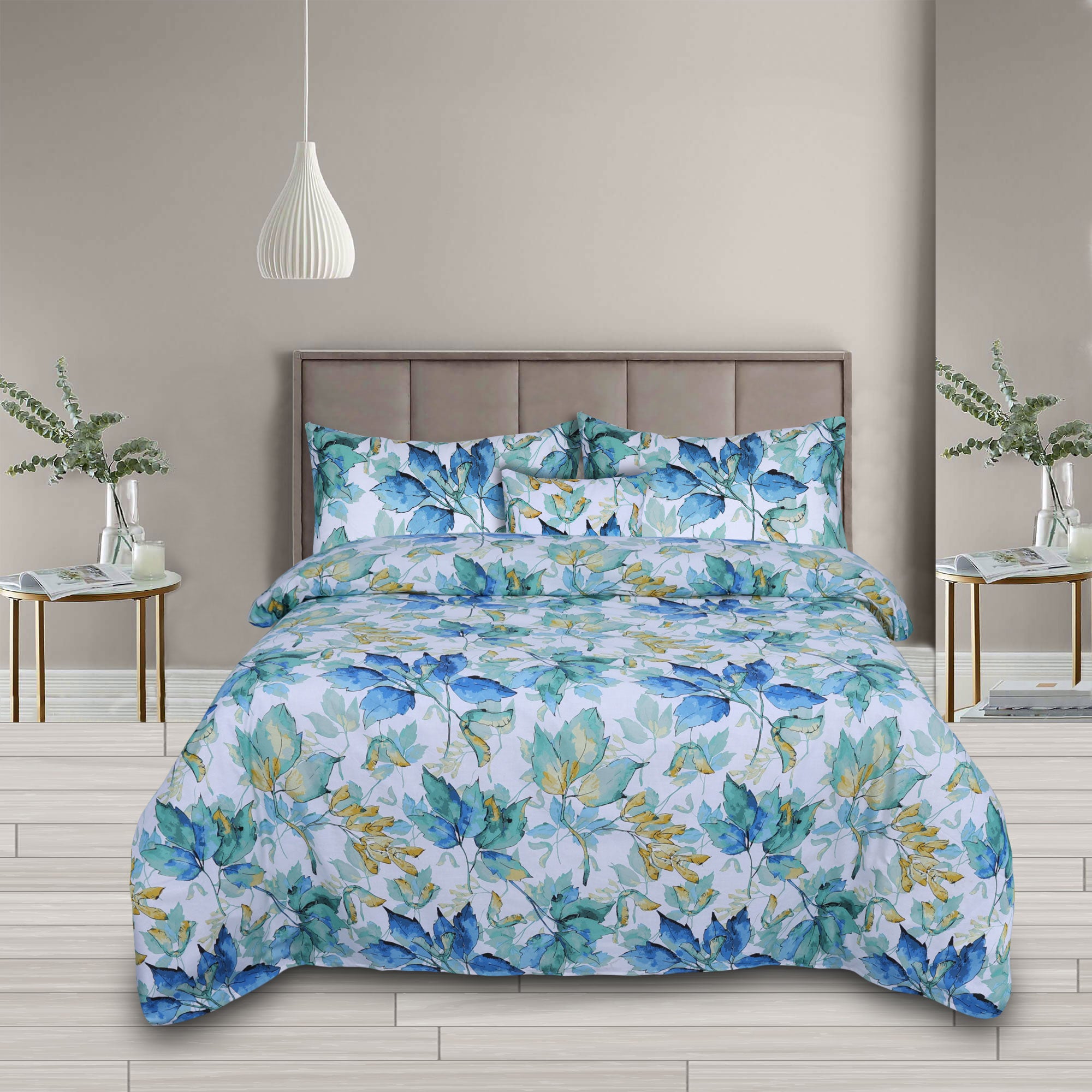 Coastal vibe Cotton 5Pcs Complete Bedding Set