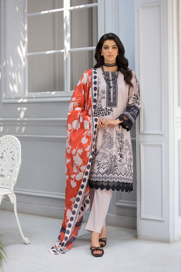 Tale 3 Piece Lawn Printed Suit