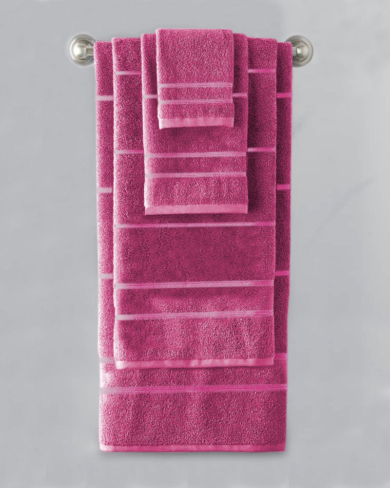 Luxury 100% Cotton Towel Dark Pink