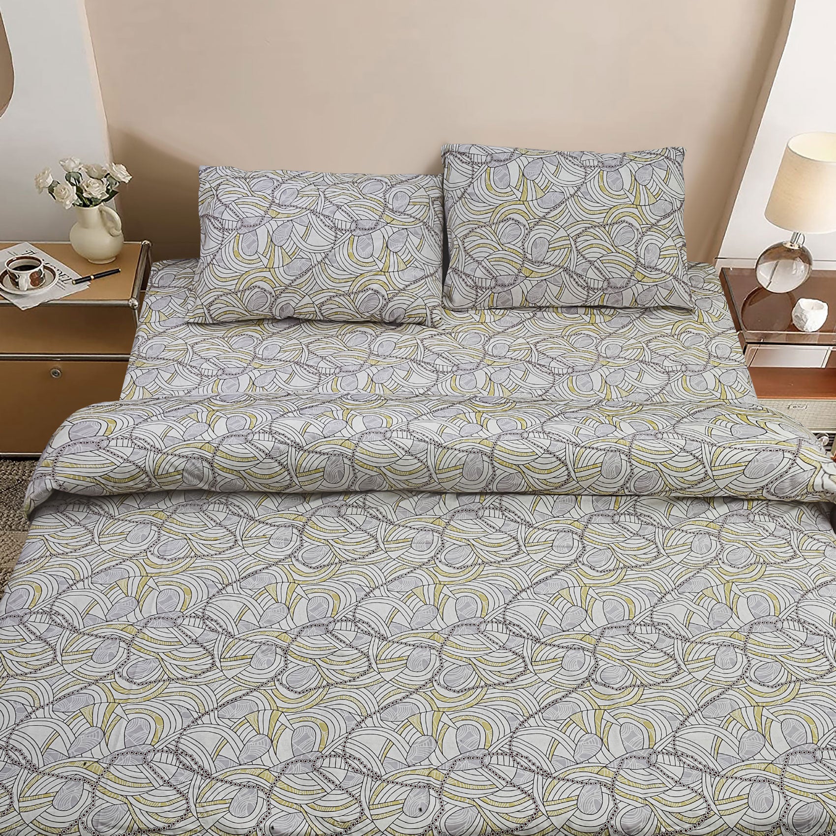 Cooper paisley Cotton Duvet Cover Set