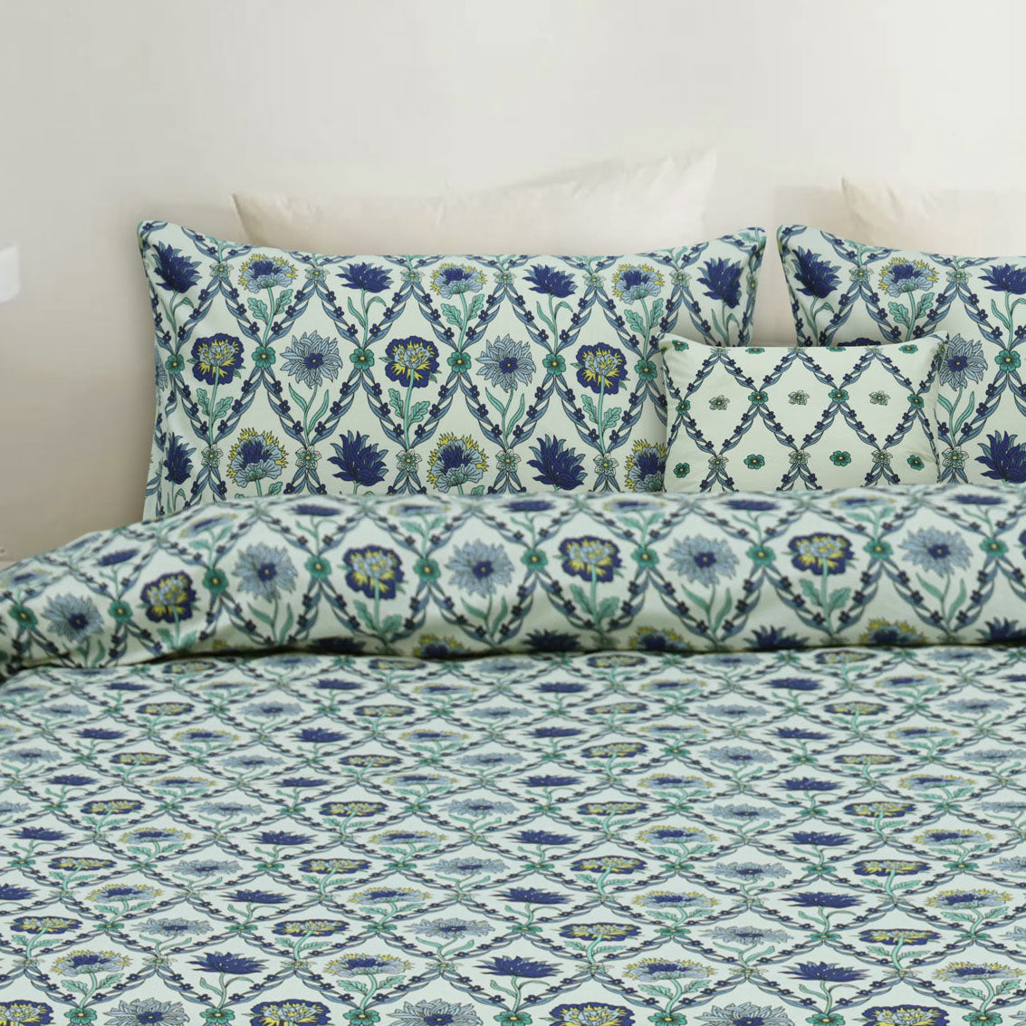 Casa Bonita Cotton 5Pcs Complete Bedding Set