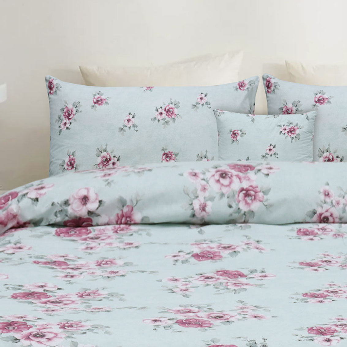 Fadfay Floral Cotton Printed Duvet Cover Set