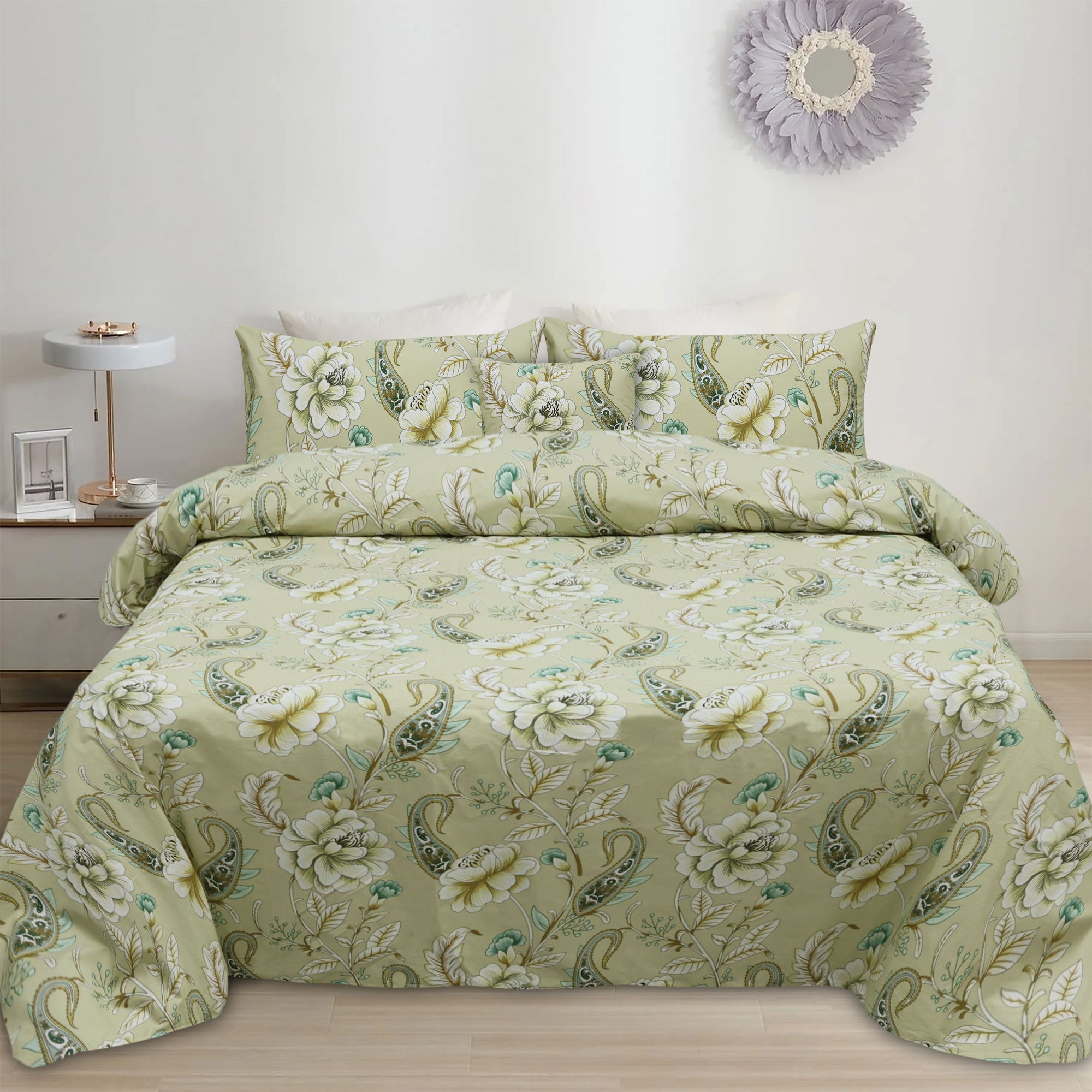 Gloria Cotton Printed Duvet Cover Set