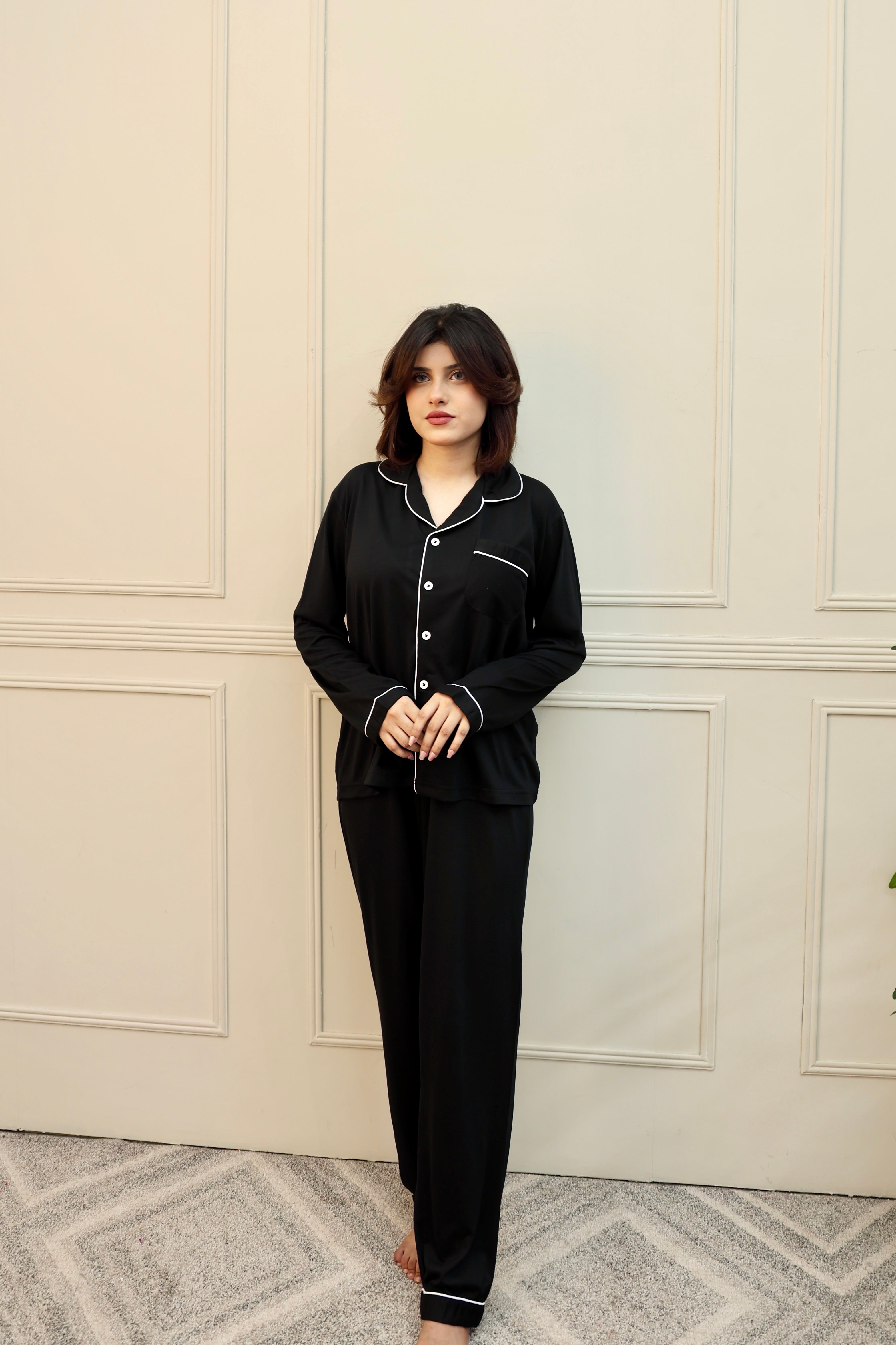 Sleepwear Dark Night Plain Dyed