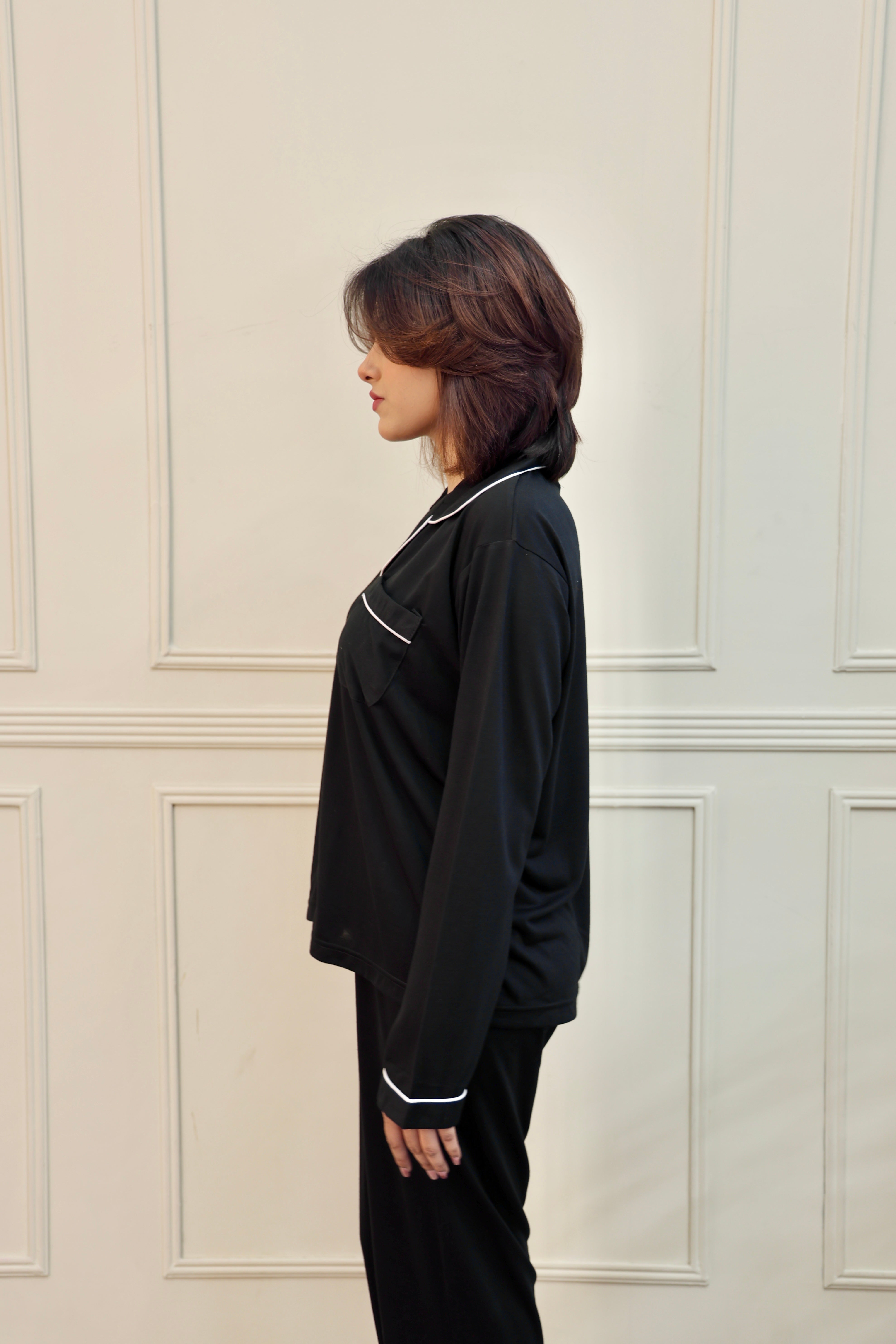 Sleepwear Dark Night Plain Dyed