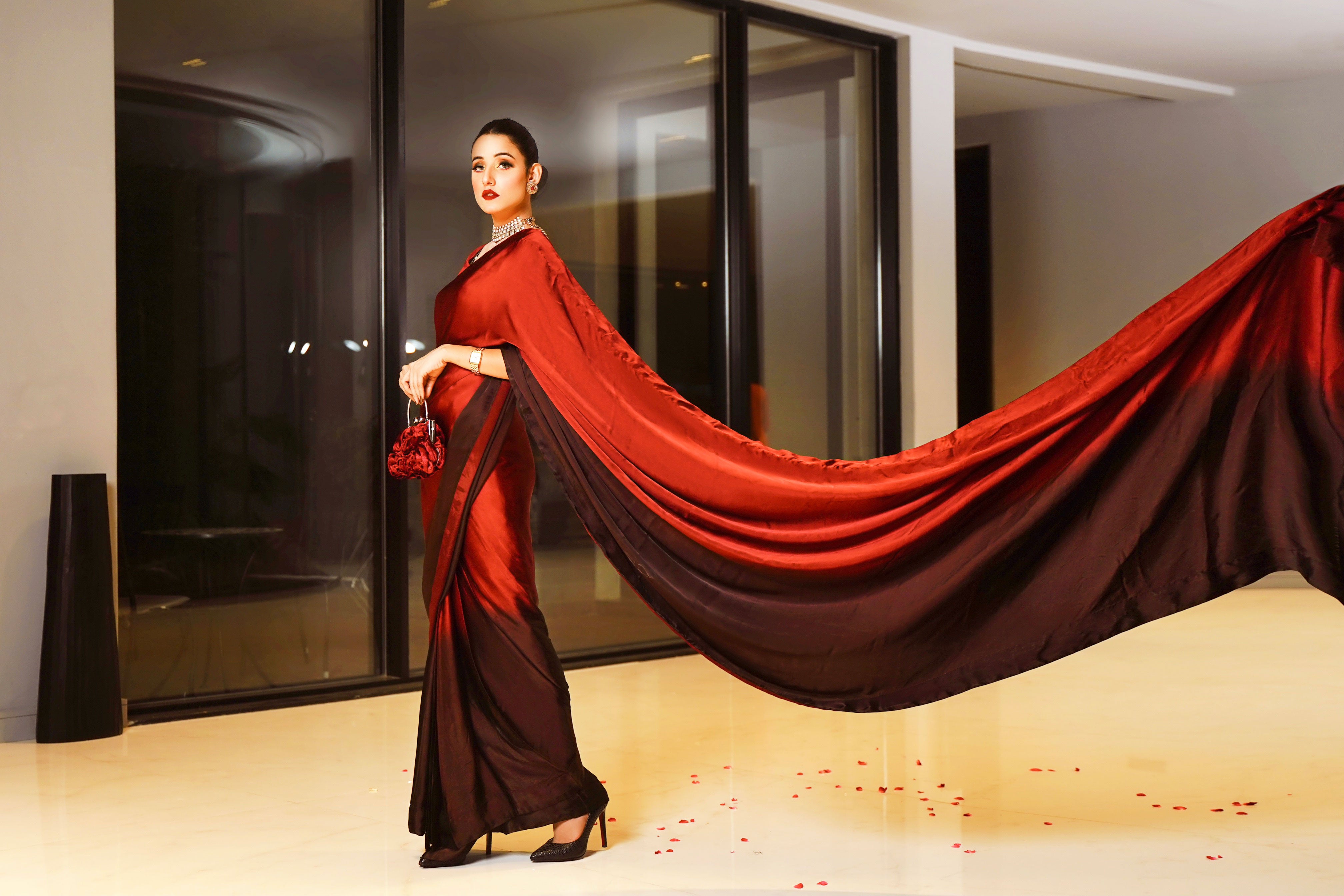 Ombree Silk Saree