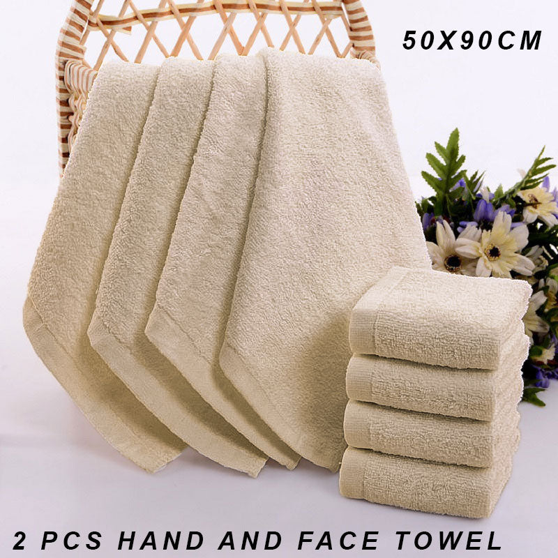 Luxury 100% Cotton Towel Beige