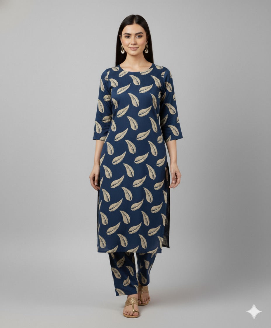 Maroon  Poly Cotton 2 piece Suit