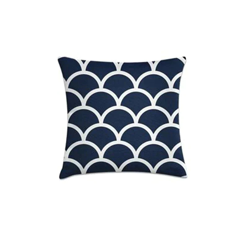 NAVY BLUE CUSHIONS COVERS (PACK OF 4)