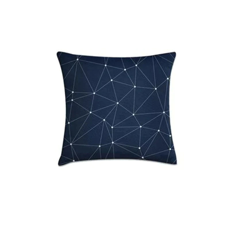 NAVY BLUE CUSHIONS COVERS (PACK OF 4)