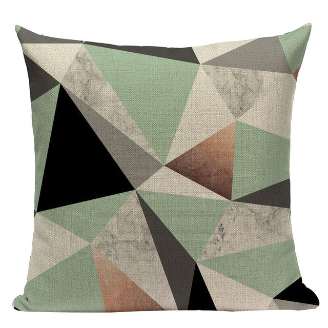 MODERN GEOMETRIC DRAWING CUSHION COVER (PACK OF 5)