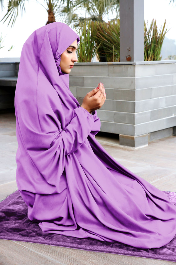 Purple Namaz Chaddar