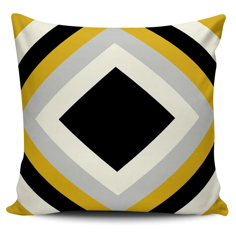 Kit Geometric Cushion Cover (Pack of 4)