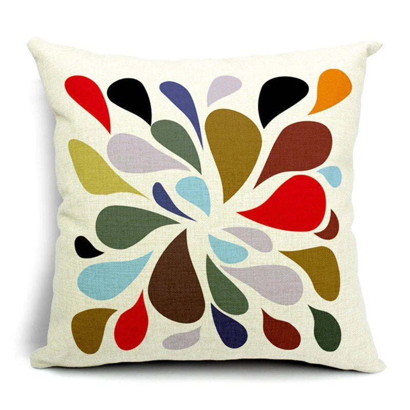 Colorful Geometry Cushion covers (Pack of 6)