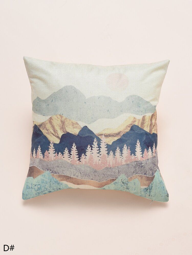 Twilight Landscape Cushion Covers (Pack of 4)