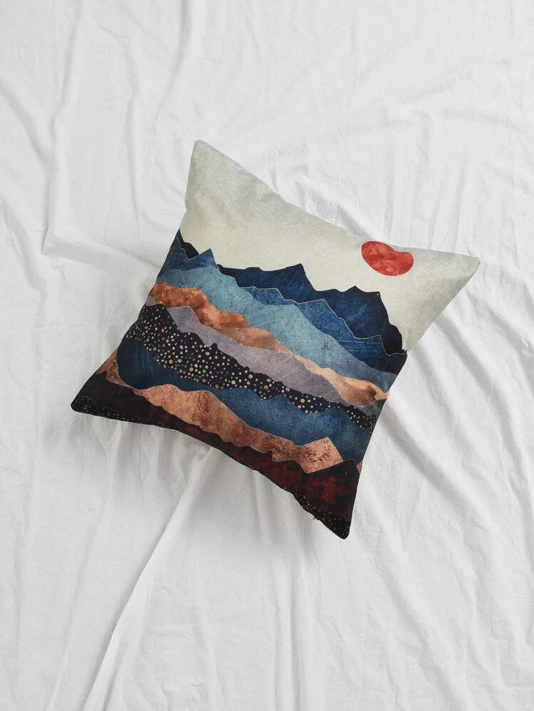 Twilight Landscape Cushion Covers (Pack of 4)